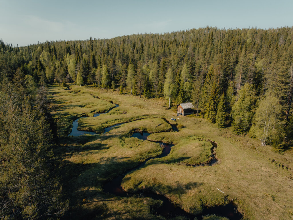 Overnight summer Lapland Finnish at O'Nordic Lodge